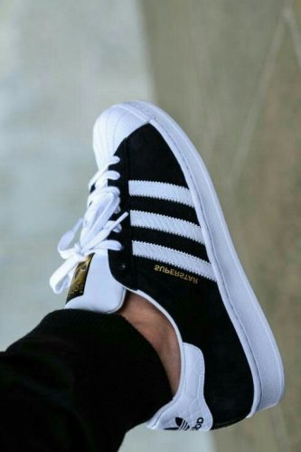 Adidas Superstar Core Black White photo review